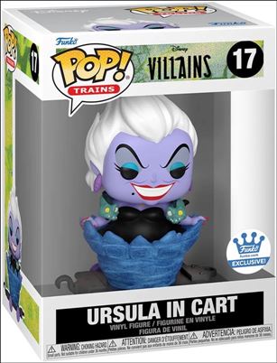 POP! Trains figure 17 Ursula in Cart Funko Shop Exclusive