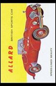 World on Wheels (Base Set) card 106 Allard Sports Car