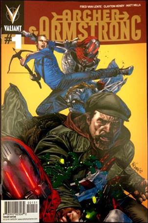 Archer & Armstrong (2012) issue 1-G Mico Suayan Gold Cover