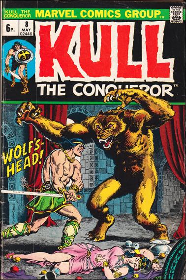 Kull the Conqueror (1971) issue 8-B UK Price Cover