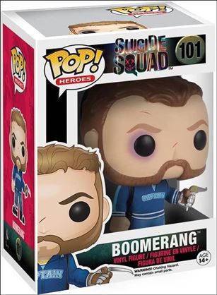 POP! Heroes figure 101 Boomerang