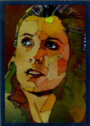 Star Wars Galaxy: Series 7 (Foil Subset) card 8 Princess Leia - Silver Foil