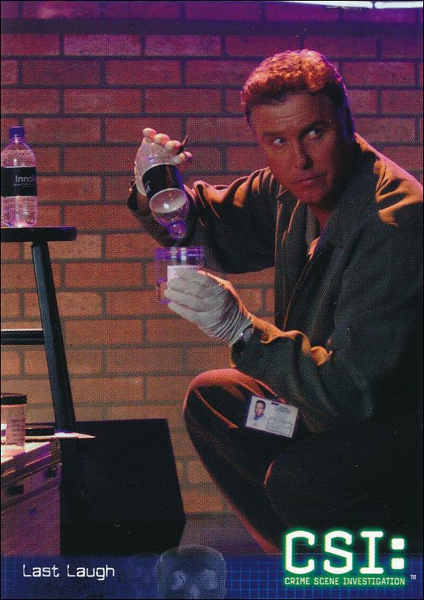 CSI: Crime Scene Investigation - Series Two (Base Set) card 21 Last Laugh