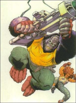 Hero Team-Up (Promo) card 2 Monkeyman and O'Brien