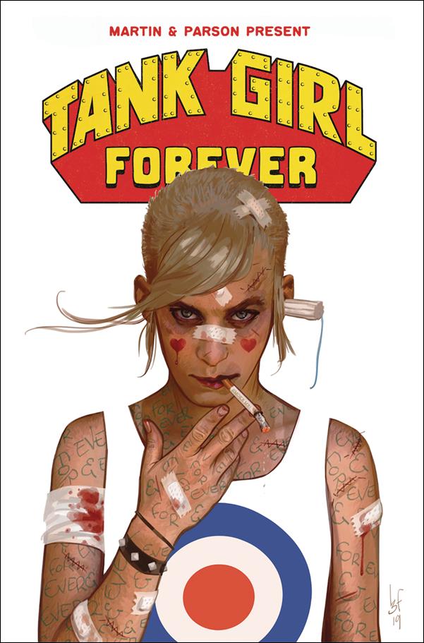 Tank Girl Ongoing issue 6-B The Black Frog Cover