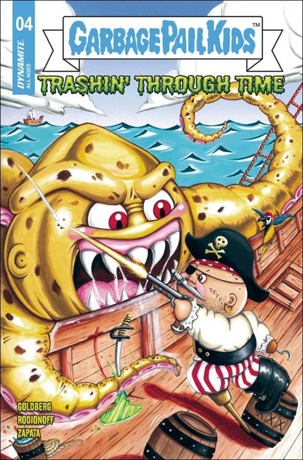Garbage Pail Kids: Trashin' Through Time issue 4-C David Ascevedo Cover