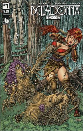 Belladonna: Fire & Fury issue 1-B Raulo Caceres Wraparound Cover