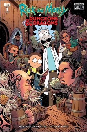 Rick and Morty vs Dungeons & Dragons issue 1-D Tess Fowler 1:25 Cover