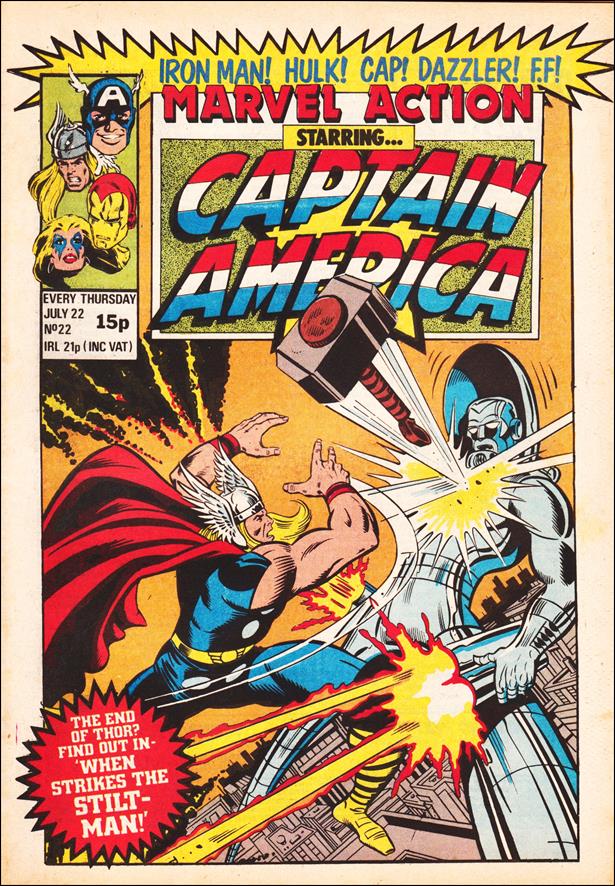 Captain America (UK) issue 22