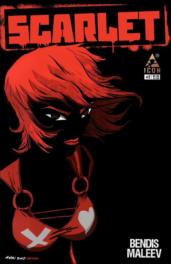 Scarlet (2010) issue 2-B Michael Avon Oeming 1:25 Cover