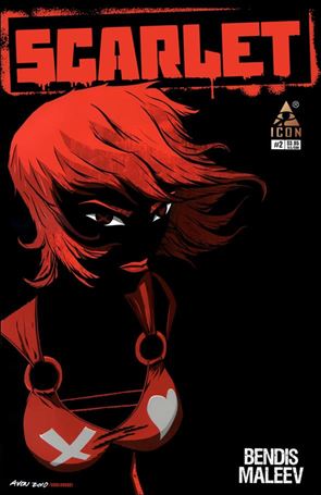 Scarlet (2010) issue 2-B Michael Avon Oeming 1:25 Cover