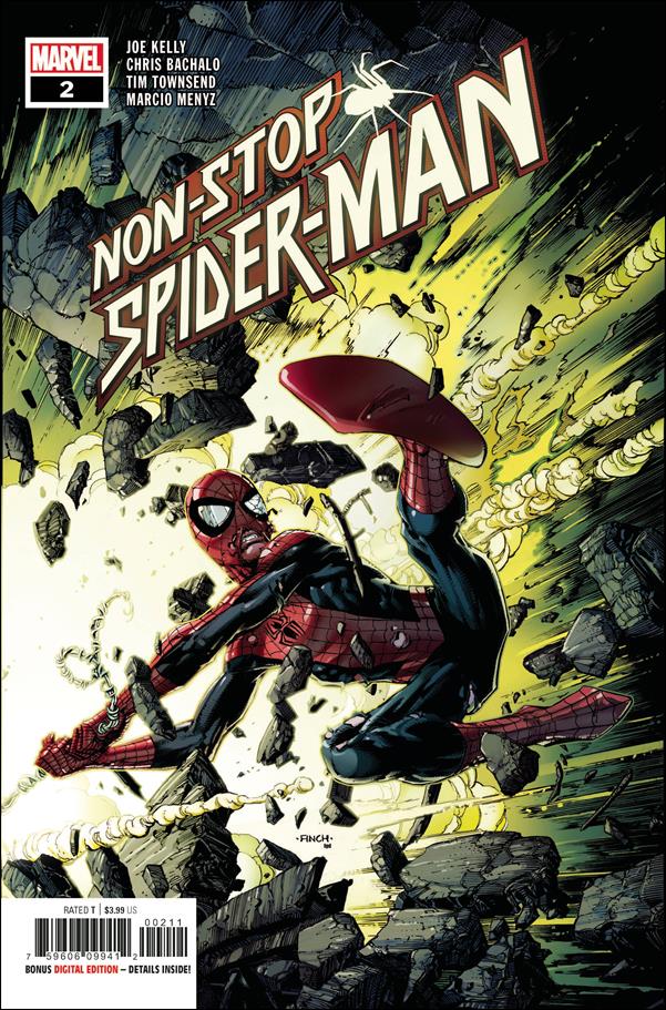 Non-Stop Spider-Man issue 2 David Finch Cover