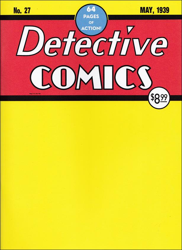 Detective Comics (1937) issue 27-H Batman Day 2024 Blank/Sketch Facsimile Edition