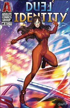 Duel Identity issue 3-C Genzoman Lenticular Cover