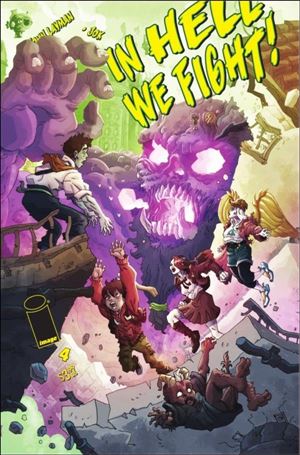 In Hell We Fight! issue 4 Jok Cover
