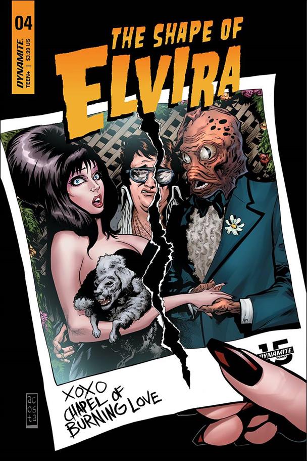 Shape of Elvira issue 4-C Dave Acosta Cover