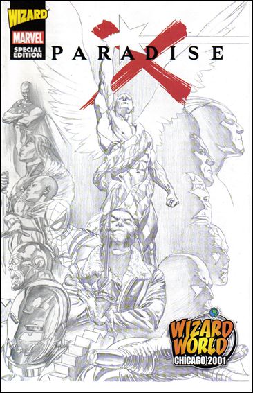 Paradise X: Special Edition issue 1-B Wizard World Chicago Sketch Cover
