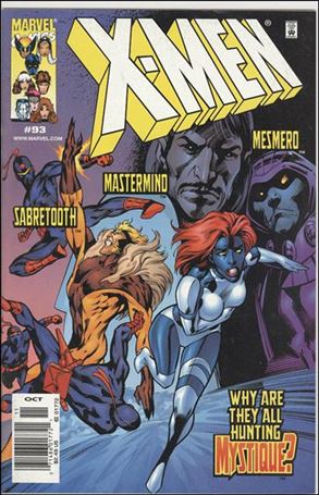 X-Men (1991) issue 93-B Newsstand Edition / Price Variant