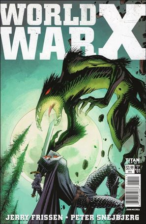 World War X issue 1-B John McCrea Cover