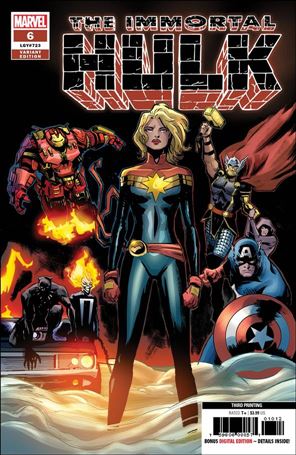 Immortal Hulk issue 6-D Lee Garbett Cover (3rd Printing)