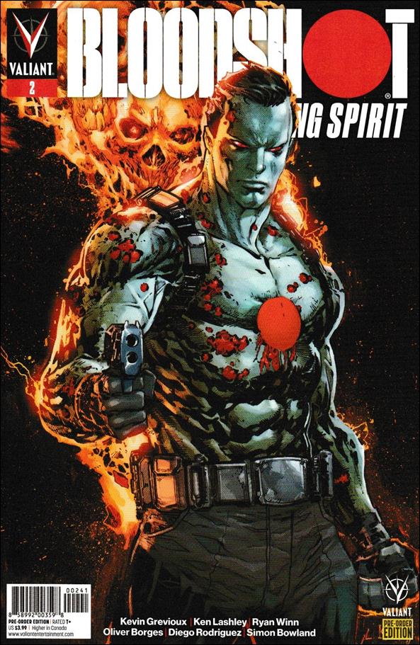 Bloodshot: Rising Spirit issue 2-D Ken Lashley Pre-Order Cover 
