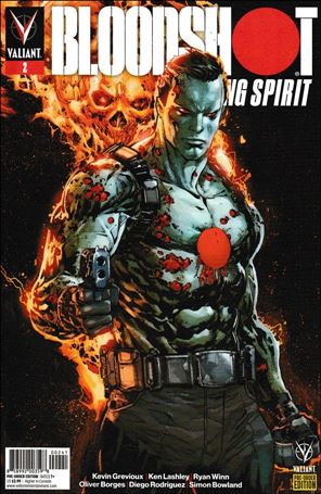 Bloodshot: Rising Spirit issue 2-D Ken Lashley Pre-Order Cover 