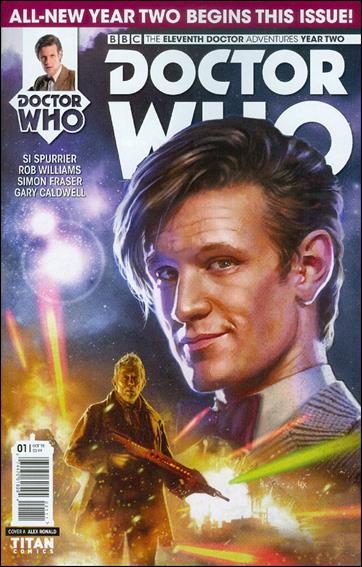 Doctor Who: The Eleventh Doctor Year Two issue 1 Alex Ronald Cover
