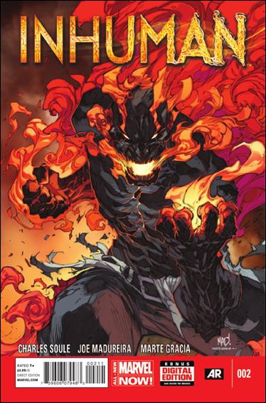 Inhuman issue 2 Joe Madureira Cover