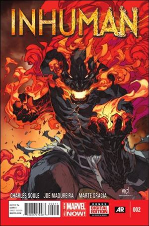 Inhuman issue 2 Joe Madureira Cover