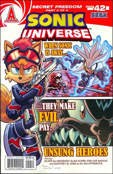 Sonic Universe issue 42 Stephen Downer Cover