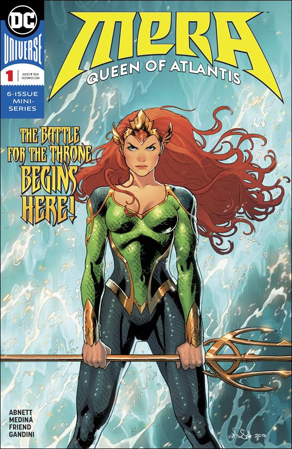 Mera: Queen of Atlantis issue 1 Nicola Scott Cover