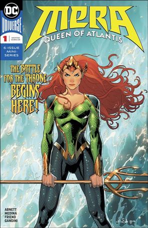 Mera: Queen of Atlantis issue 1 Nicola Scott Cover