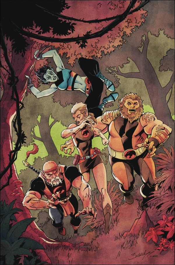 Thundercats: Lost issue 2-O Mark Bagley Virgin 1:15 Cover