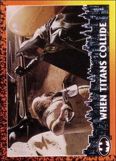 Batman Returns (Base Set) card 80 When Titans Collide