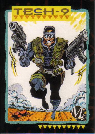 Milestone: The Dakota Universe (Base Set) card 82 Tech-9
