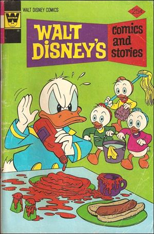 Walt Disney's Comics and Stories (1940) issue 407-B Whitman Cover