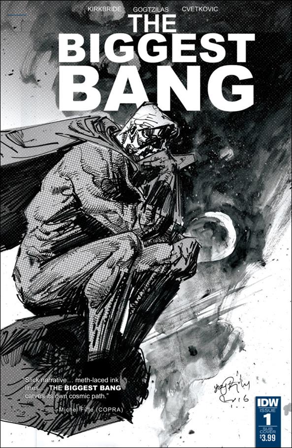 Biggest Bang issue 1-B Subscription Wraparound Cover