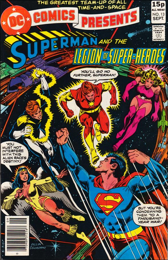 DC Comics Presents issue 13-B UK Price Cover