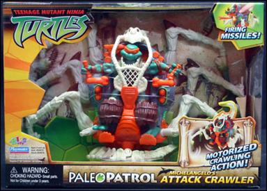 Teenage Mutant Ninja Turtles: Paleo Patrol (Vehicles) figure 9 Michelangelo's Attack Crawler