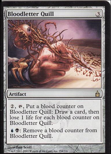 Magic the Gathering: Ravnica (Base Set)  card 254 Bloodletter Quill