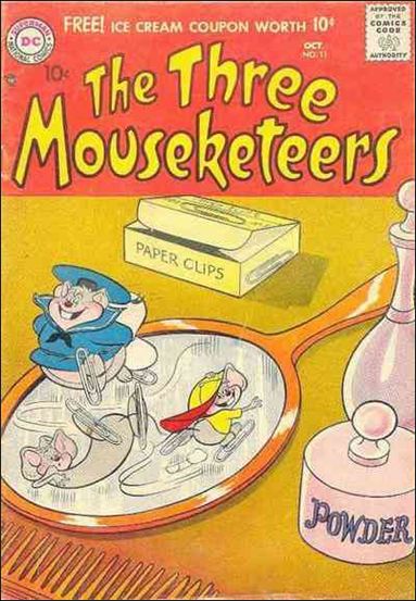 Three Mouseketeers (1956) issue 11