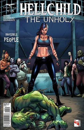 Hellchild: The Unholy issue 1-B Larry Watts Cover