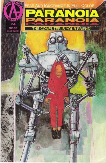 Paranoia (1991) issue 4