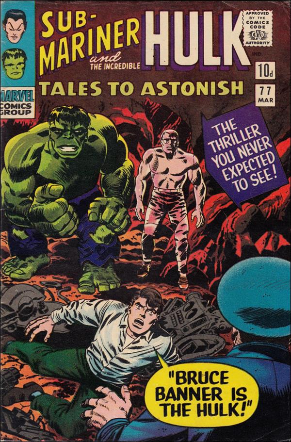 Tales to Astonish (1959) issue 77-B UK Price Cover