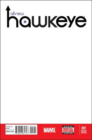All-New Hawkeye (2015) issue 1-E Blank/Sketch Cover