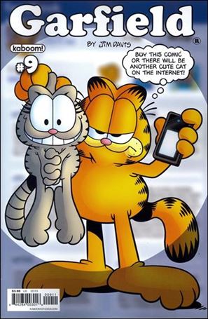 Garfield issue 9 Gary Baker Cover