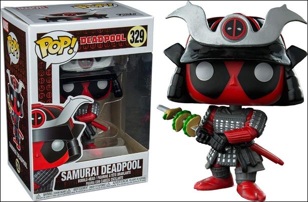 POP! Marvel figure 329 Samurai Deadpool