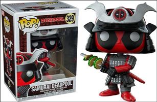 POP! Marvel figure 329 Samurai Deadpool