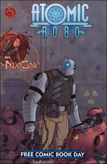 Atomic Robo / Neozoic Free Comic Book Day 2008 issue nn Standard Cover