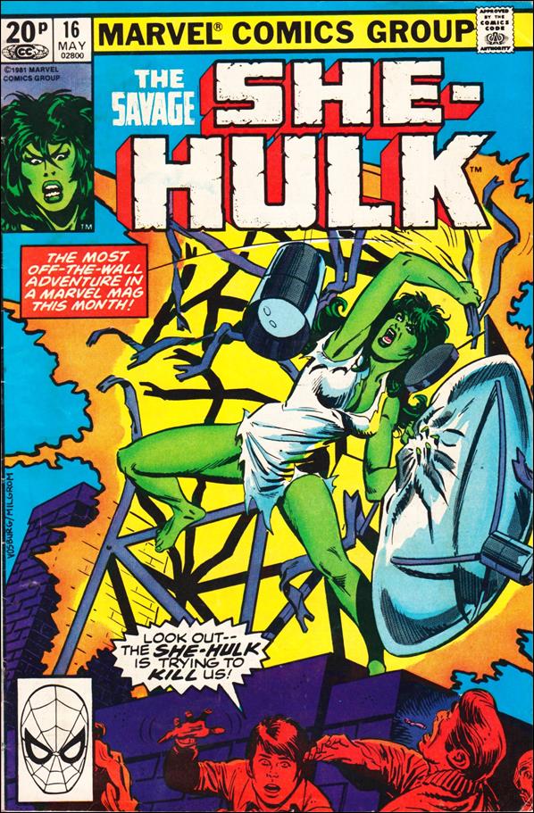Savage She-Hulk issue 16-B UK Price Cover